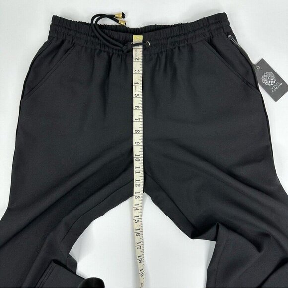Vince Camuto Women's NWT Black Straight Leg Minimalist Trousers S/W30/L29.25‎ - Picture 9 of 11